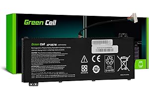 Green Cell AP18E7M AP18E8M Batteria per Acer Nitro 5 AN515-44 AN515-45 AN515-54 AN515-55 AN515-57 AN515-58 Portatile (3620mAh 14.8V Nero)
