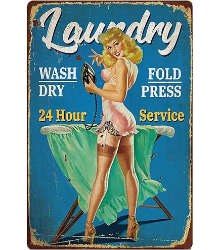 Pin Up Girl Poster: Sexy Vintage Zinnschilr Retro Wandkunstkor Für Bar Zu Hause Von 24,35 € | DHgate