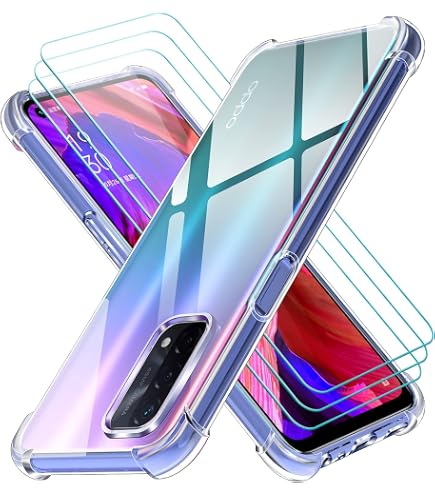 ebestStar - Cover per Oppo A76, Custodia Libro Protezione Portafoglio, Pelle PU Porta Carte, Blu scuro/Rosso