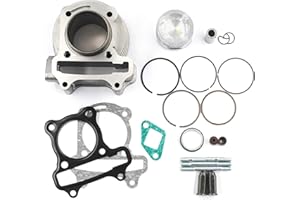 Trkimal 50mm Cylinder Kits for GY6 49CC 50CC 139QMB Engine, Upgrade GY6 100cc Big Bore Rebuilt Cylinder Kits 4 Stroke Motor for Moped Scooter ATV Go Kart.