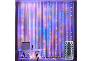 iZELL Łańcuch świetlny 3 x 3 m – kolorowy