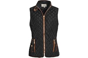 SS7 Women's Quilted Bodywarmer Jacket, Standard Length, 18 (UK), Winter, Regular Fit, T-Back, Coat