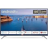 TCL 65EP658 65-Inch 4K Ultra HD Smart Android TV with Freeview Play, Prime Video, Netflix, YouTube, HDR10, Micro Dimming, Dol