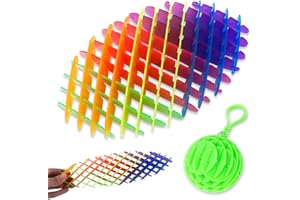 SSKHE Fidget Worm Toy, Worm Big Fidget Toy Colorato Stretchy Sensory Stress Travel Sensory Slug Resistance Fidget Toy per bambini e adulti Allevia lo Stress