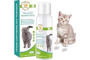 Chaohua Katzenabwehrspray, 150ml Fernhaltespray Katzen für Innen und Außen, Anti Katzen Spray, Katzenschreck Spray für Pflanzen, Sofas, Böden, Möbel, Schützt Ihr Zuhause