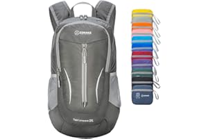 ZOMAKE Mały Składany Plecak 10L,Ultralekki Plecak Na Wędrówki - Mini Plecak Spacerowy Dla Kobiet Mężczyzn Dzieci