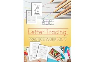 ABC Letter Tracing Practice Workbook: Trace Alphabet Book for Kids. Learn English Letters, ABC Tracing and Writing with Animals, Birds and Food Coloring Pages A-Z. (Learning for Toddlers)