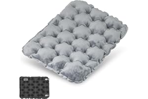 ONTYZZ Nadmuchiwana poduszka do siedzenia, wodoodporna, składana, na stadion, samolot, łódź, koncert, kemping i podróż