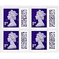 1st Class Stamps (4 Pack Book) | QR Barcoded Self Adhesive | Postage Stamps for Standard Mail
