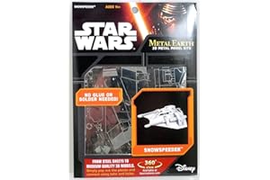 PROFESSOR PUZZLE Metal Earth - 5061258 - Maquette 3D - Star Wars - Snowspeeder - 8,26 x 7,62 x 3,18 cm - 2 pièces