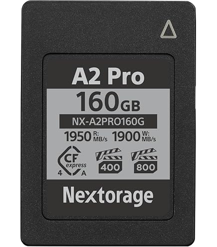 Nextorage 480GB CFexpress Type A VPG 200 Japanese brand Maximum
