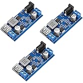 APKLVSR DC-DC 24V/12V auf 5V 5A Step Down Converter,Step Down Power Supply Buck Converter Modul mit USB Port