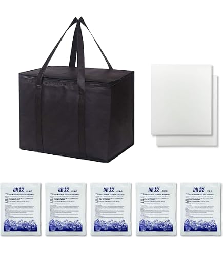 Borsa Termica Per Picnic 30 Litri – Isotermica Per Alimenti, Pieghevole, Impermeabile, Con Manici Resistenti – Ideale Per Spesa, Campeggio, Gite, Pranzo Al Sacco - 2