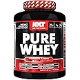NXT Nutrition Pure Whey 2.25kg | Whey Protein | Muscle Growth and Recovery | 75 Servings | All Flavours | (Strawberry)