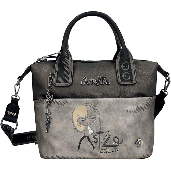 Sac ANEKKE Anse Bois Sunrise - Bleu Et Blanc - Écologique Femme