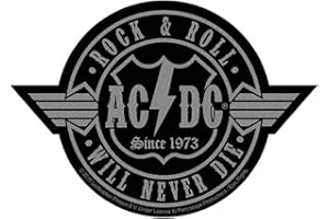 AC/DC Rock N Roll Will Never The Out Cut-Out Toppa 2835
