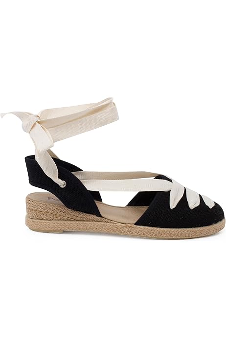 Alpargatas Mujer Cuña Media Alpargatas Valencianas ETIKA Estilo