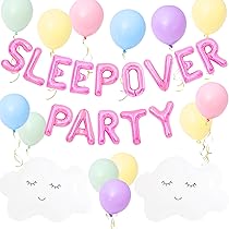 LaVenty 43 Pieces Sleepover Party Decoration - Mean Girls Pajamas