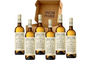 Terras Gauda Albariño - Envío Gratis 24 H - 6 Botellas - Rías Baixas - Vino Blanco - Seleccionado y Enviado en caja reforzada de Cosecha Privada