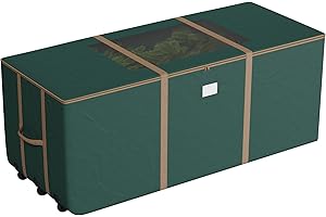 Elf Stor Rolling Duffle Christmas Tree Storage Bag - Dark Green