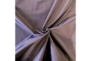 KAYES TEXTILES Ripstop Waterproof Polyester Fabric 60" Wide 150cm (Per Metre) (Navy)