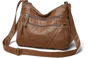 Gladdon Handbags for Women Multi Pockets Casual Cross-body Bags Waterproof Purse and Shoulder Bags Slightly Messenger Bags for Daily Use
