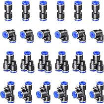 Tuyau 6mm HUAZIZ 12 Eter PolyuréthaneTuyau Noir Pneuatique, PU Tuyau Air, 10 OD X 6,5 ID Sans Tuyau Pneumatique 6mm