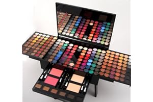 CHAWHO 180 Colores Paleta De Sombras De Ojos - Profesionales Ultra Pigmentado Paleta Maquillaje Natural y Perdurable