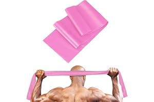 Jedebartey Resistance Bands, Exercise Band with 3 Strength Levels Optional 1.5m Long Stretch Bands for Women Men Yoga Pilates Strength Training Workouts Physiotherapy