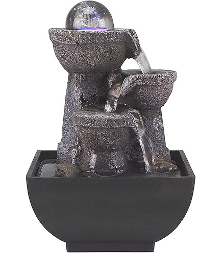 Fontaine De Table, Fontaine D'eau Intérieure, Résine De Rocaille D