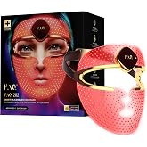 FOREO FAQ 202 Professional LED Facial Mask NIR + 7 LED, Red Light Therapy, Wireless, 600 Light Points, Portable Face Applianc