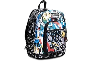 Seven Zaino Scuola Extra Fit, Bright College, Blu, Zaino Doppio Scomparto con Maxi tasca frontale, Scuola e Tempo Libero, Bambini e ragazzi