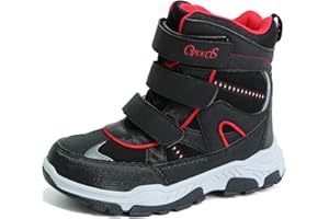 Youecci Botas de Invierno para Niño Niña Botas de Nieve Cálidas e Impermeables Unisex Botines Antideslizantes Al Aire Libre Zapatos para Caminar Botas 26-39 EU