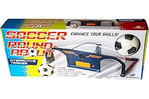 NETSPORTIQUE Reboteador Soccer Roundabout - Entrenador de fútbol: desarrolla Tus Habilidades Mientras te diviertes