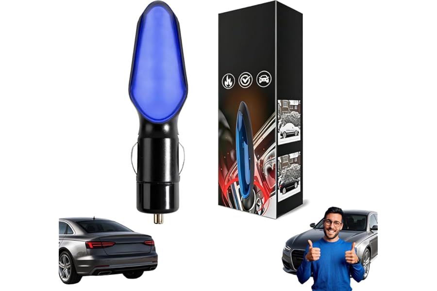 DVDVBOOM Fuel Efficiency Optimizer, Save More Fuel Instantly, Fuelsyncing Gas Saver - Drive Farther, Portable Car Fuel Automotive Spill Saver, Plug and Play for Most Car Models