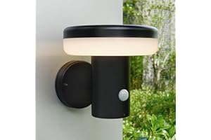 NBHANYUAN Lighting LED Outdoor Wall Light with Motion Sensor,PIR Outside Sensor Lights,IP44 Weatherproof,SUS304 Stainless Steel Wall Lights for Patio Porch Front Door,3000K Warm White 1000LM