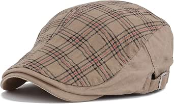 Gisdanchz Cappelli Uomo Coppola Siciliana Uomo Estiva Berretti Uomo Tweed  Cappelli Donna Berretto Uomo Basco Scozzese Cappello Visiera Donna Trucker  Hat Cachi : Amazon.it: Abbigliamento