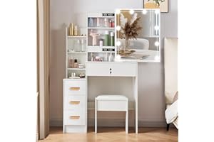 LIANWANG LED Vanity for Girls (LW02-With Charging Station)