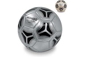 MONDO Toys Pallone da Calcio Cucito Hot Play-Prodotto Ufficiale 5-400 g-2 assortiti-13453, Colori Assortiti, Misura 5, 13453