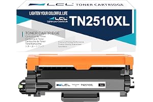 LCL TN2510XL Svart Tonerkartusche kompatibel för Brother TN2510 TN2510XL