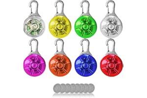 AVIDA ZEN Blinklicht Schulranzen Kinder, Leuchtanhänger Hund, Clip on mit 3 Leuchtmodi, Reflektoren Katzen, Jogger, Camper, Reflektor Schulranzen Licht, Hundelicht