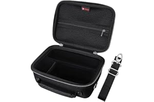 XANAD Case for Sony Alpha ZV-E10 / 6400/6700/6000 Camera Case with Bluetooth Handle Carry Bag, black, travel bag
