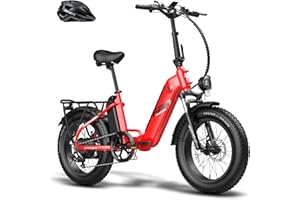 Fafrees [Oficial] Bicicleta eléctrica FF20 Polar, Bicicleta Eléctrica Plegable de 20 ", Batería Extraíble de 48V/20,8 Ah, 7 Velos, Ebike para Adultos, Alcance de 150KM