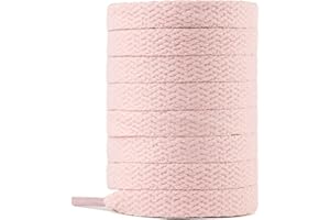 Knixmax 1 Par -2 Pares Cordones Redondos y Planos, Cordones Resistentes para Todo Tipo de Botas, Zapatos y Zapatillas - Varias Longitudes y Colores