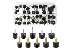 QWORK 20 par ersättning högklackade tips, U-form, 8, 9, 10, 11, 12 mm
