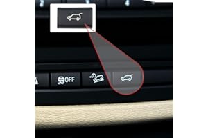 TTCR-II Kompatybilny z BMW X5 E70 / X6 E71 Tylna klapa bagażnika, pokrywa przycisku przełącznika tylnego klapy bagażnika, zamiennik przełącznika zwalniania klapy bagażnika