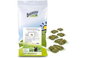BUNNY NATURE bunnyNature Coniglio Oral, 4 kg, mangime completo per conigli nani con problemi dentali, con camomilla, menta piperita e salvia | alimentazione illimitata | mix di 3 fibre per abrasioni naturali dei