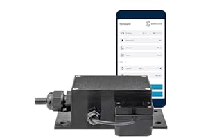 Senvolon Präzisions LiDAR WLAN Füllstandsanzeige und Füllstandsmesser für Zisterne o. Tank - Smartphone Steuerung in Echtzeit, 12m Messdistanz, Smarthome Integration, wasserdicht, Made in Germany