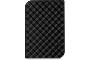 VERBATIM HDD 2.5" 1TB USB 3.0 SuperSpeed ​​Black, GEN2, botón Verde, Disco Duro Externo Store 'n' Go, Multicolor (53194)