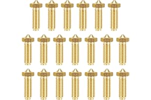 LANKEGU Lot de 20 buses pour imprimante 3D Kobra 2, 8 pièces de 0,4 mm et 3 buses de 0,2 mm, 0,6 mm, 0,8 mm, 1,0 mm pour Anycubic Kobra 2, Kobra 2 Pro, Kobra 2 Plus, Kobra 2 Max, Kobra 2 Neo